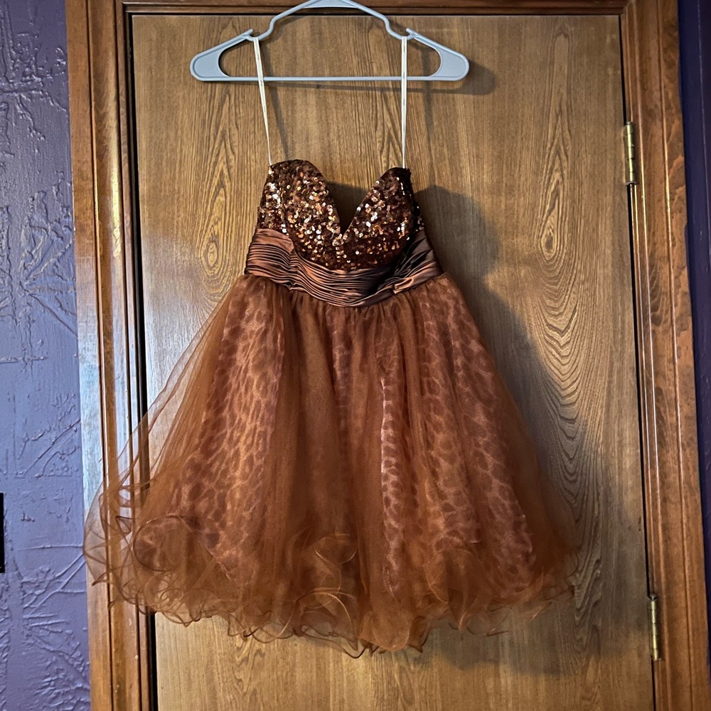 Jasz couture strapless prom dress